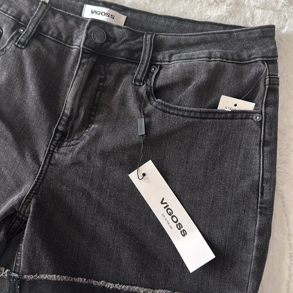 Vigoss Black Jean Shorts - Picture 3 of 10